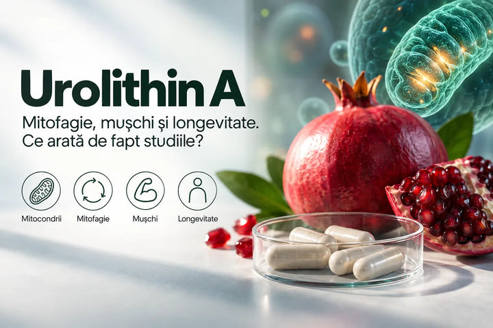 Urolithin A – mitofagie, mușchi și longevitate: ce arată studiile