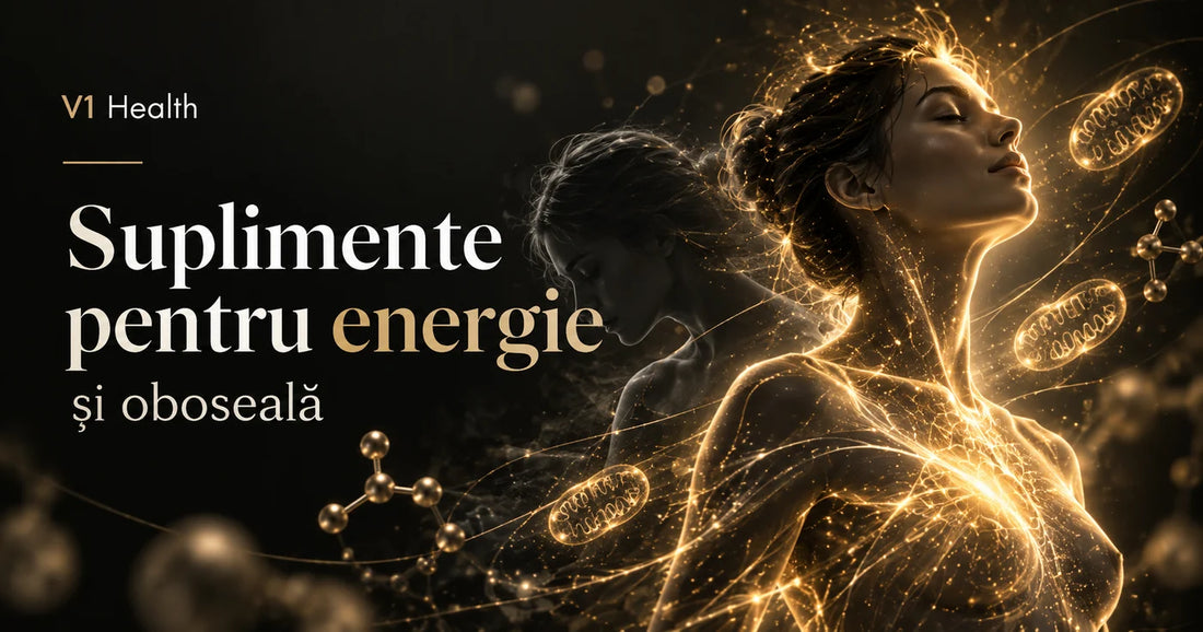 Suplimente pentru energie și oboseală – ghid V1 Health