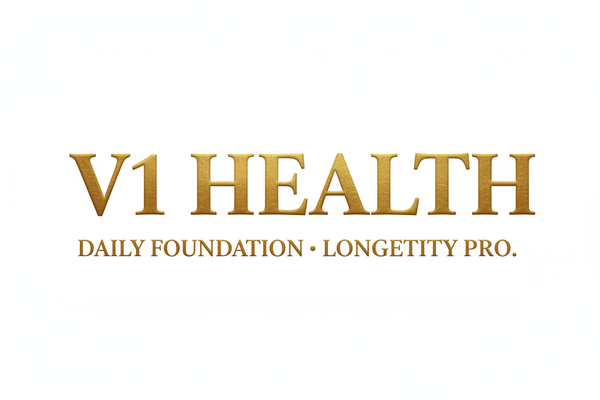 V1 Health Logo Gold Foil
